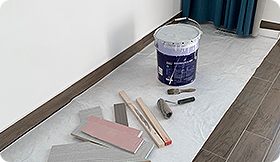 Painting Diy Cover Up Non Toxic Flooring Protector