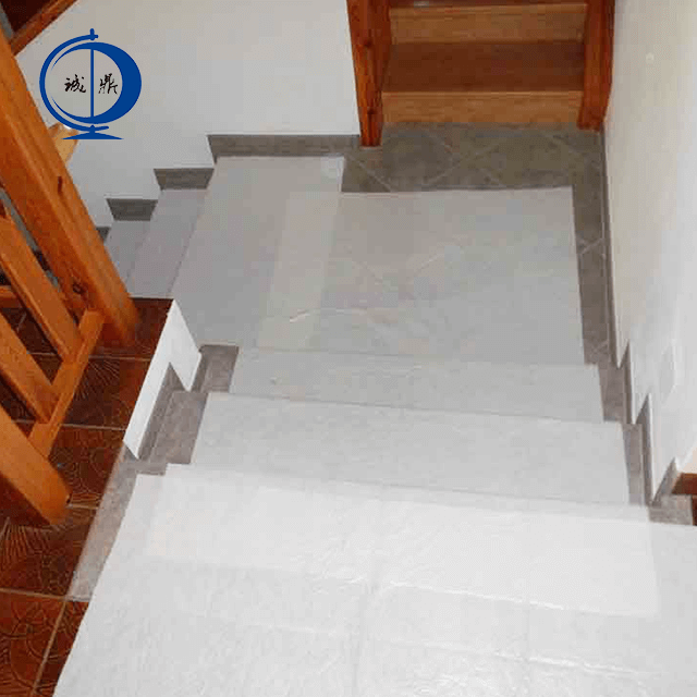 Protecting Floor Laminated Film Economical White Sticky Felt