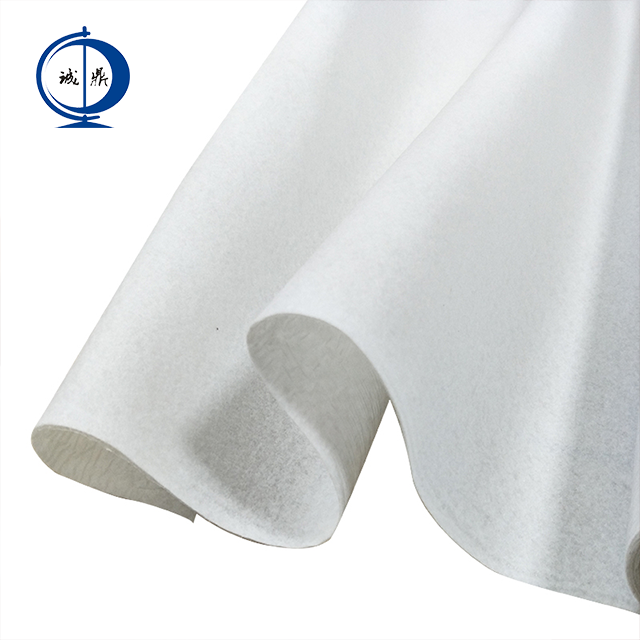 White Self-adhesive Non-woven Felt Glue at PE Foil Side Spunlace Non-woven (Basic Quality 130 g/m²25m 50m)