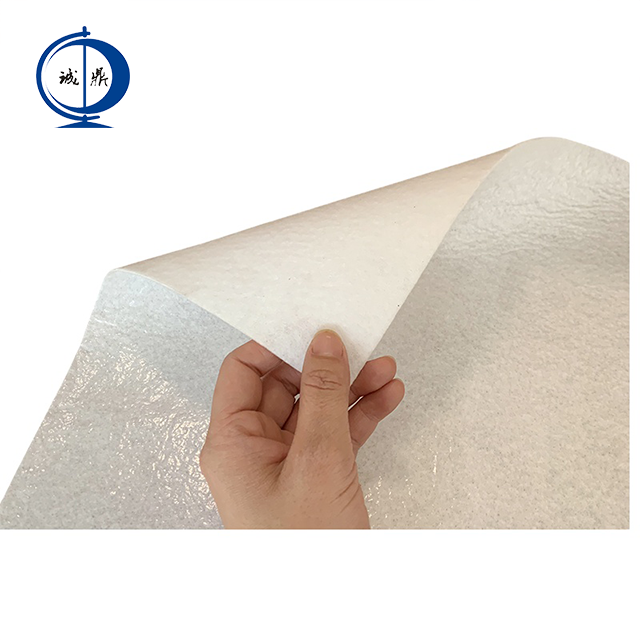 White Self-adhesive Non-woven Felt Glue at Non-woven Fabric Side Vapor Transmitting Foil (Classic Quality 160 g/m²25m 50m)